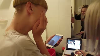 Brother Gets a Bad Bowl Cut