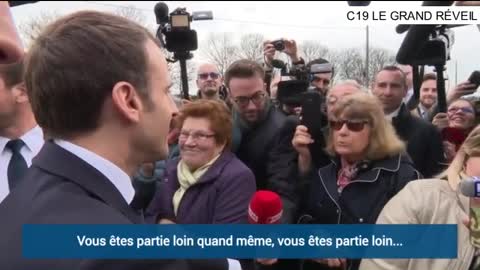 PRÉMONITION, DÉS LE DÉBUT CETTE FEMME A ENTREVU LE VRAI VISAGE DU MACRON !!!