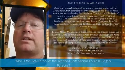 CIA DOD Whistleblower Bryan Tew - Remote Neural Monitoring VS. Remote Neural Manipulation Difference