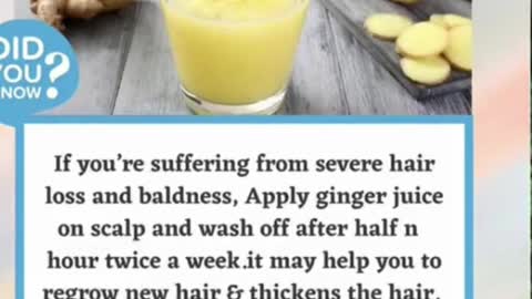 How To Grow Thicker And Long Hair With Ginger - 2022