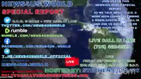 NEWS4US.WORLD SPECIAL REPORT - C.O.G. & MORE + NEW CALL IN LINE WITH LUANNE FLEMING & ROBIN AUSTIN