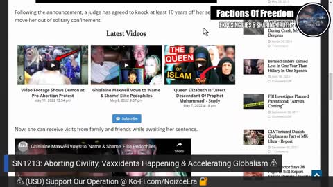 SN1213: Aborting Civility, Vaxxidents Happening & Accelerating Globalism | Factions Of Freedom