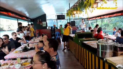 Loboc River Cruise Bohol Lunch Buffet Floating Restaurant Part 2