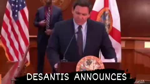 Mega Governor Desantis continues the big fight