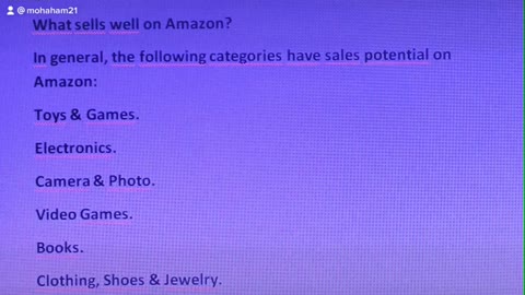 What sells well on Amazon?