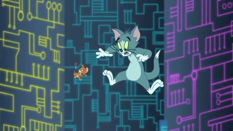 Całkiem nowe przygody Toma i Jerry’ego | Cyfrowa wojna | Boomerang