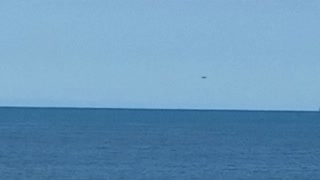 UFO off the coast of Santa Barbara