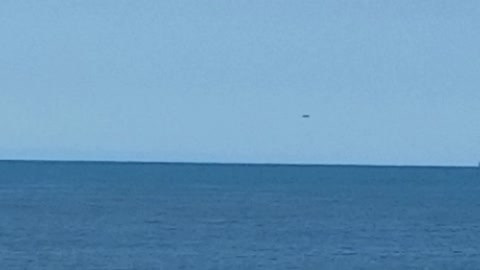 UFO off the coast of Santa Barbara