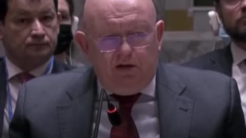 Il rappresentante permanente della Russia presso le Nazioni Unite, Vasili Nebenzia, respinge i tentativi dell'Occidente di incolpare la Russia per il possibile uso di armi chimiche e biologiche in Ucraina.