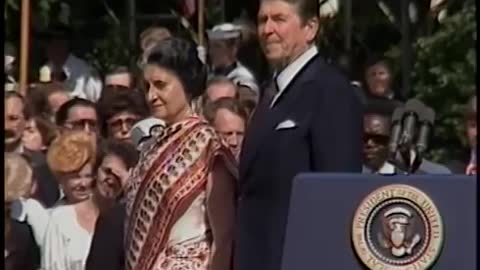 President Reagan's Remarks at Prime Minister Gandhi of India State Visit on July 29, 1982 - #Reagan