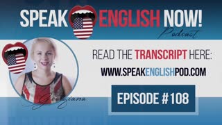 #108 English podcast - Stop using the word LOOK in English part#1