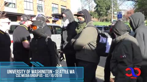 Proud Boys Confront AntiFa At UDub After Their Tires Slashed And Get Pepper Sprayed