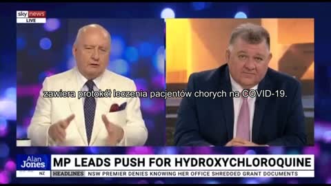 Biurokraci zaprzeczają, że hydroksychlorochina zmniejsza śmiertelność - 28.X.2020 [napisy PL]