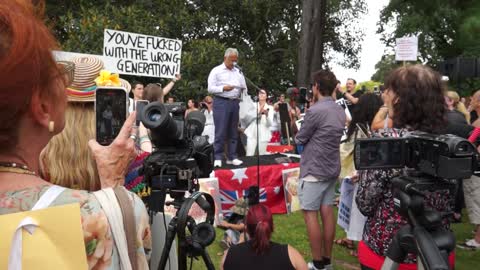 Sanjeev Sabhlok - speech at the 20 February 2021 rally in Fawkner Park