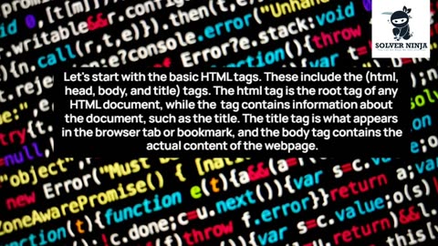 Understanding HTML Tags: An Essential Guide | #htmltags #htmltutorial #html #htmlcode #website