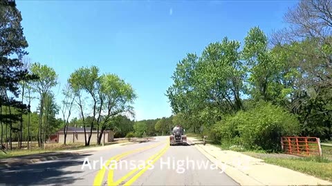 Virtual Drive Bee Branch, Arkansas to Rabbit Ridge, Arkansas - AR 92