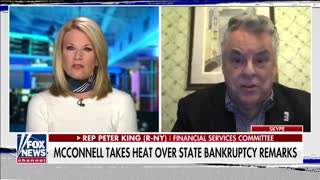 NY Rep. Peter King slams McConnell for 'total lie'