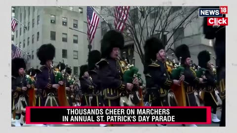 Patrick's Day In U.S | U.S Turns Green For St. Patrick's Day | St. Patrick's Day 2024 |News18 | N18V