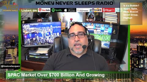 Money Never Sleeps Radio with Louis Velazquez, Mar 4, 2021
