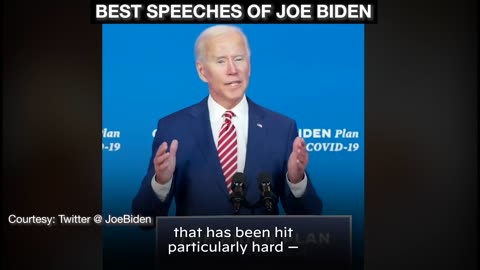 Watch : Best Speech of Joe Biden