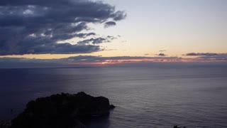 Time Lapse - Beautiful Sunrise On The Sea Italy