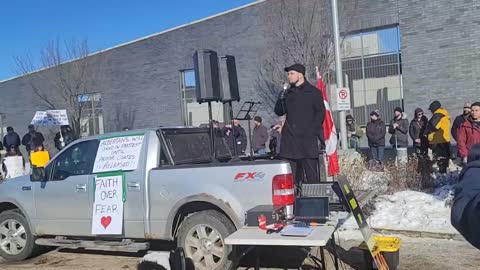 Speech at the Remand centre in Edmonton Feb 20, 2021