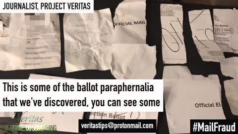 PA voter fraud evidence - project veritas