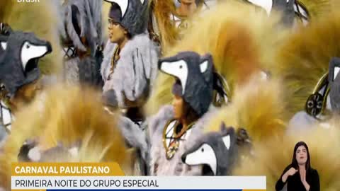 Primeira noite do Carnaval de São Paulo 2022