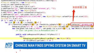 Chinese Man Finds Spying System on Smart TV