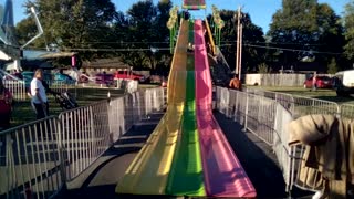 Slide at Fall Festival in Haysville Kansas