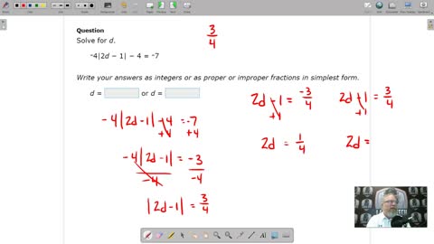 Solve absolute-value equations - IXL A1.L.1 (9LF)