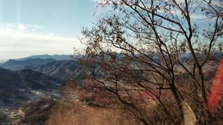 Beautiful nature from cable car (China)