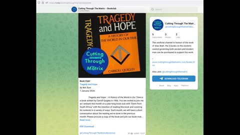 CTTM Book Club #3 - Tragedy and Hope "Money" Feb. 10, 2024