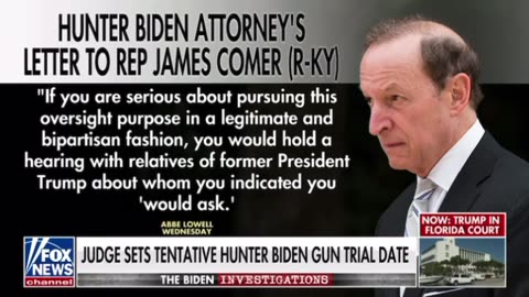 Judge sets tentative Hunter Biden gun trial date