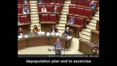 Bill Gates Exposed in Italian Parliament for crimes against humanity! (2020?)