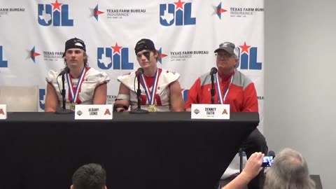 2A Division 2 State Champion Albany Press Conference 2023
