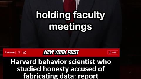 Harvard Honesty Researcher Accused of Fabricating Data