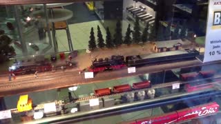 Hitler's model train for sale in German toy store