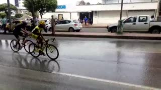 Llegada de la vuelta Colombia a Bucaramanga