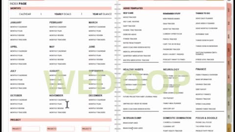 Comprehensive ADHD Planner : Your Roadmap to Managing Attention Deficit Disorder