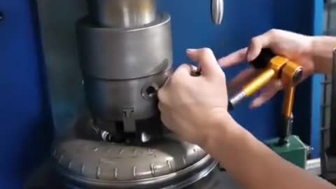 Machining and welding process to repair cars