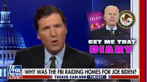 Tucker Carlson just exposed Joe Biden over the leak of his daughter Ashley Biden's diary.