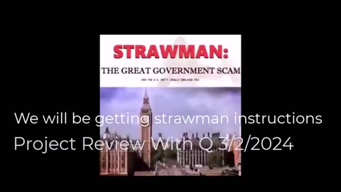 We Will Be Getting Strawman Instructions 3/2/2024