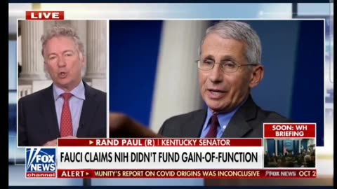 Rand Paul reveals ‘smoking gun’ tying Anthony Fauci to research that led to COVID outbreak