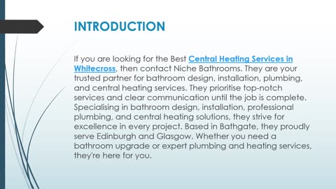 Best Central Heating Services in Whitecross