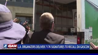 L.A. organizers deliver 717K signatures to recall DA Gascon
