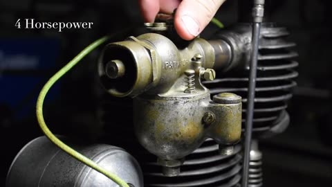 1912 Excelsior Motorcycle Engine - Breathing Fire For The First Time In Over 7 Decades!