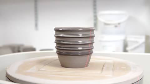 Northern Lights Slip Mug - Satisfying Pottery ASMR