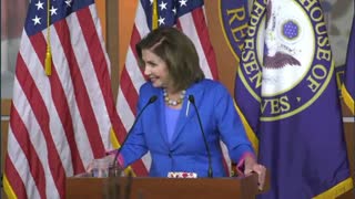 Nancy Pelosi Brain BREAKS - Speaks Nonsensically at Press Conference