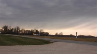 25 Min Storm Rolls Through In 3 Min